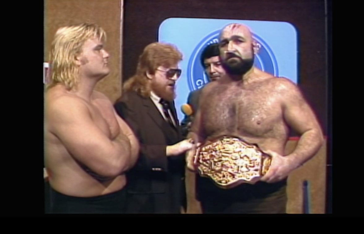 Jos Leduc and his new TV title