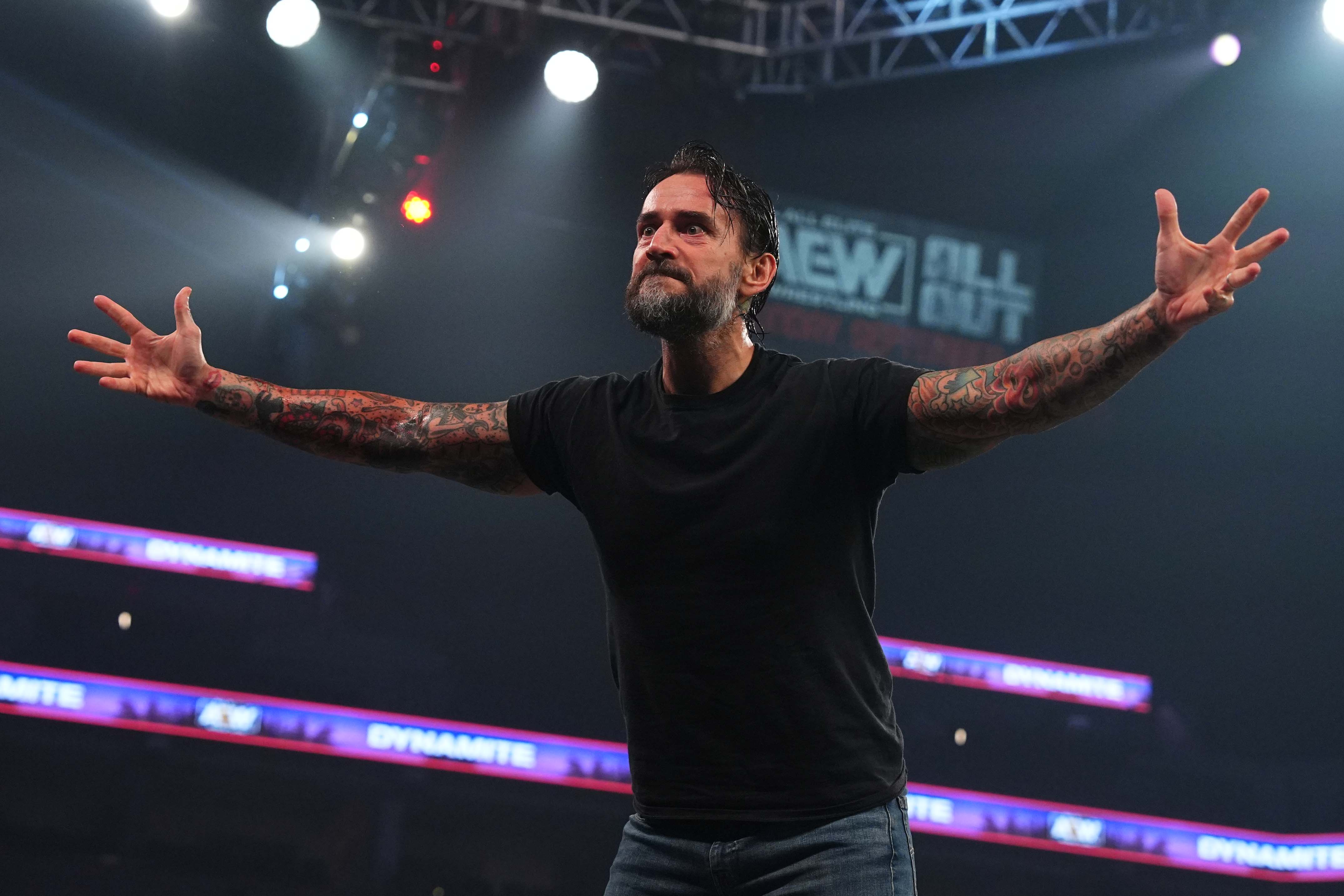 CM Punk angry