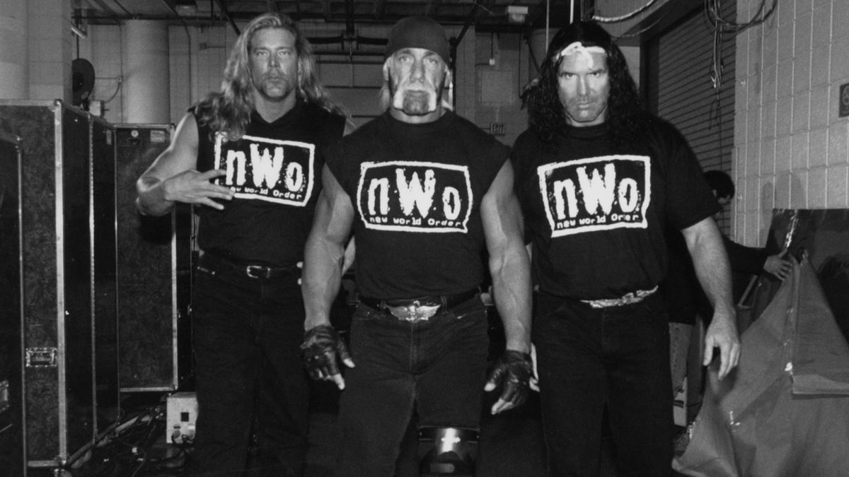nWo walking backstage